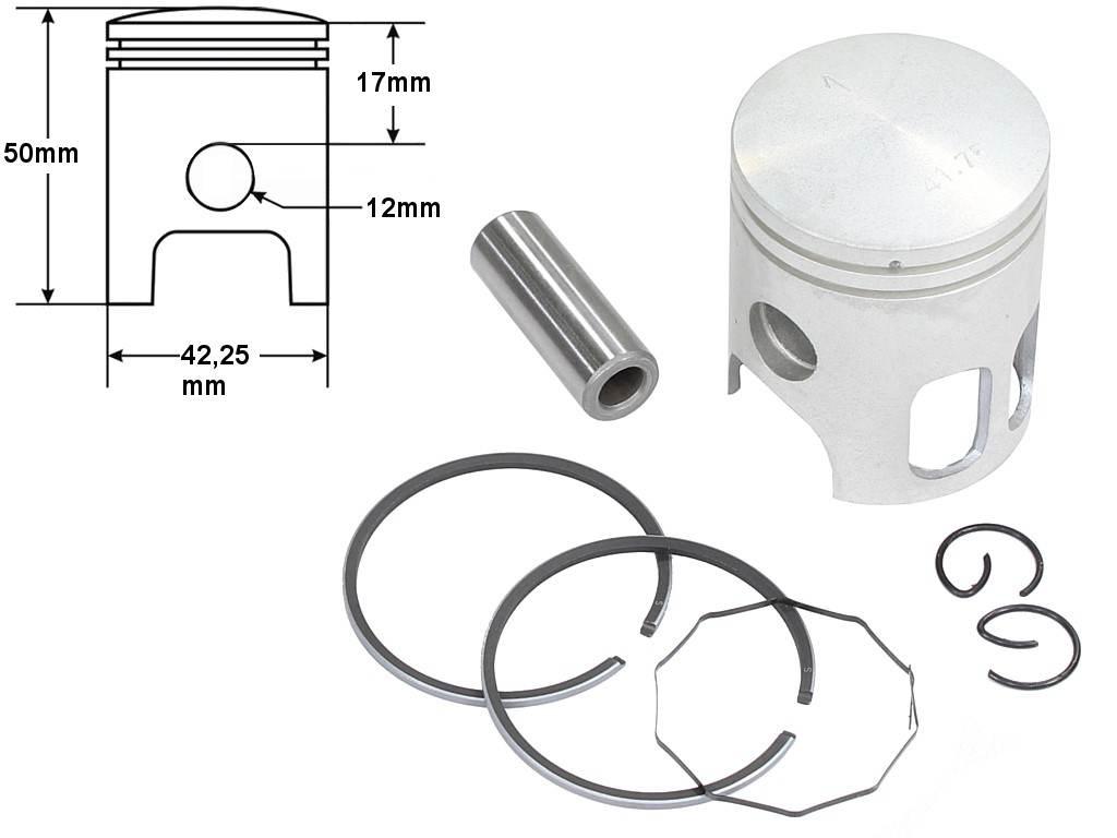 Tłok yamaha dt 42,25 5-szlif | ROY06709