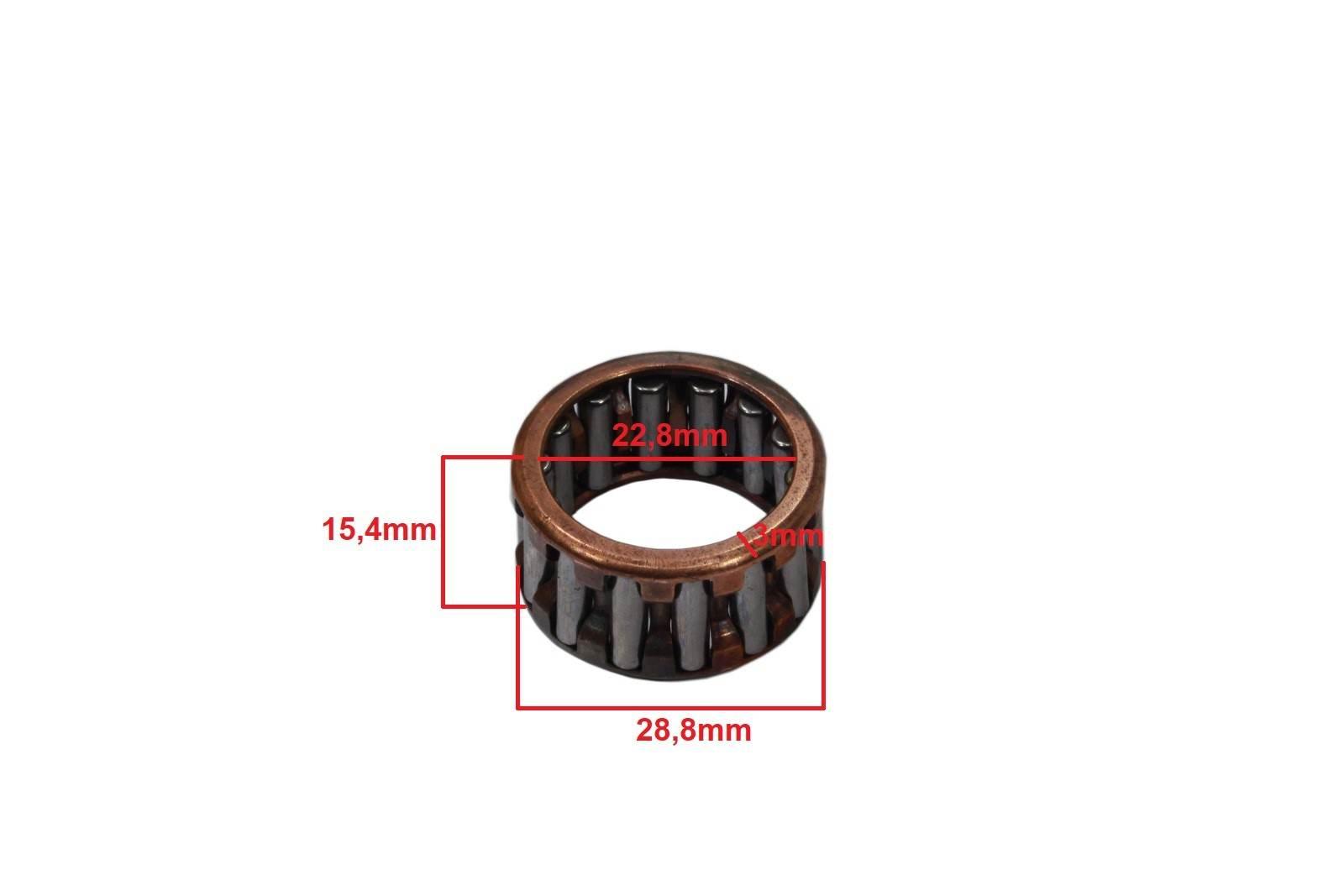 Sworzeń korbowodu dół jawa 350 638 22mm zestaw naprawczy oryginał czechosłowacja ml - zdjęcie 4
