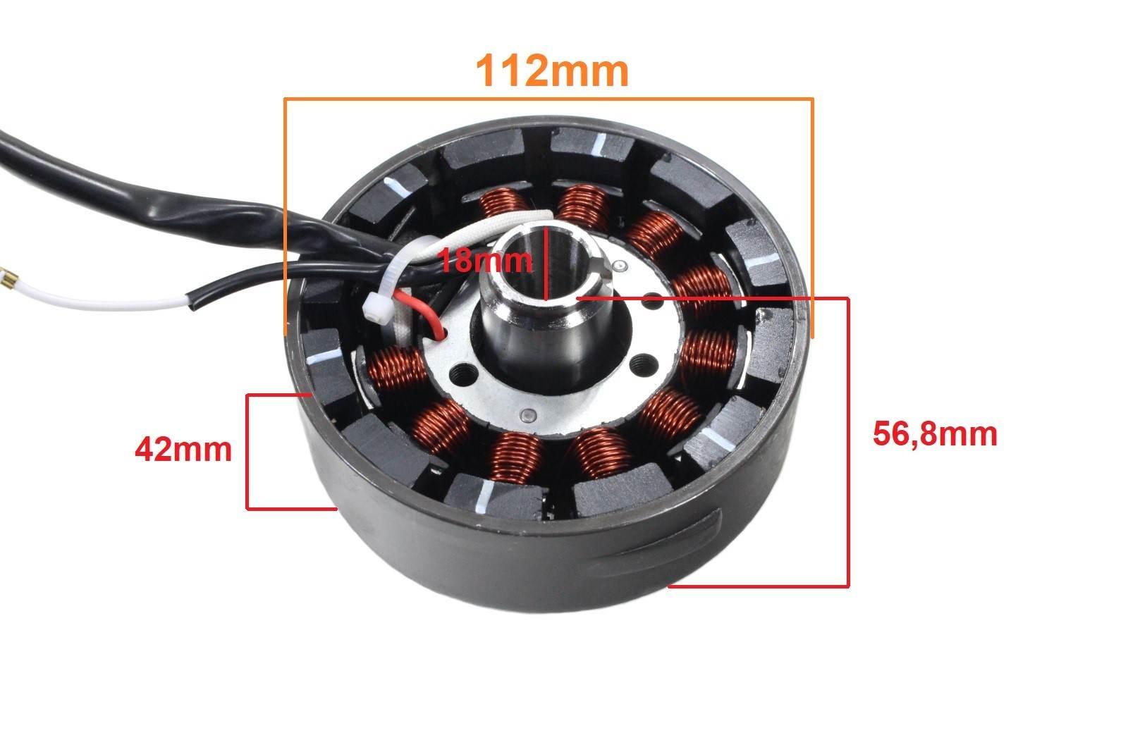 Aparat zapłonowy iskrownik magneto stator jawa 350 12v kpl sc - zdjęcie 2