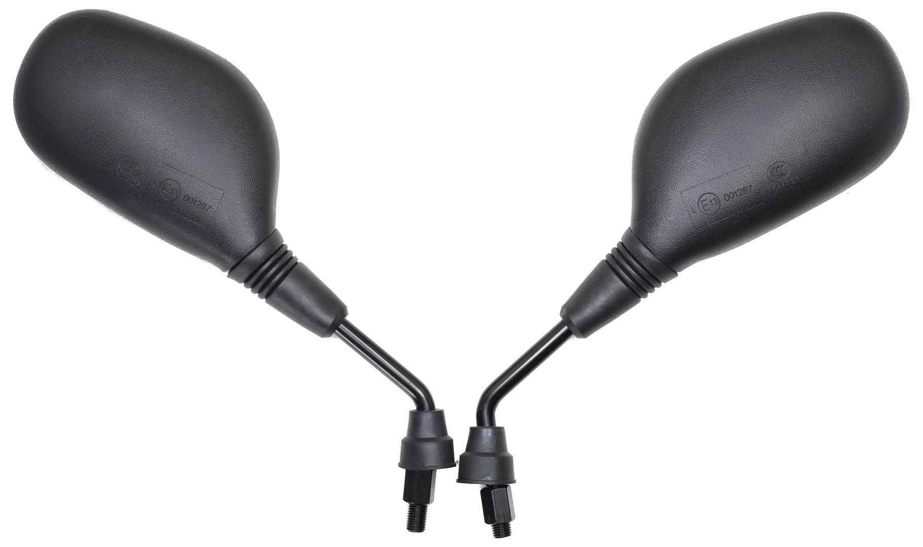 Lusterka m10 ym-680 czarne krótkie kpl | ROY07040 - zdjęcie 2