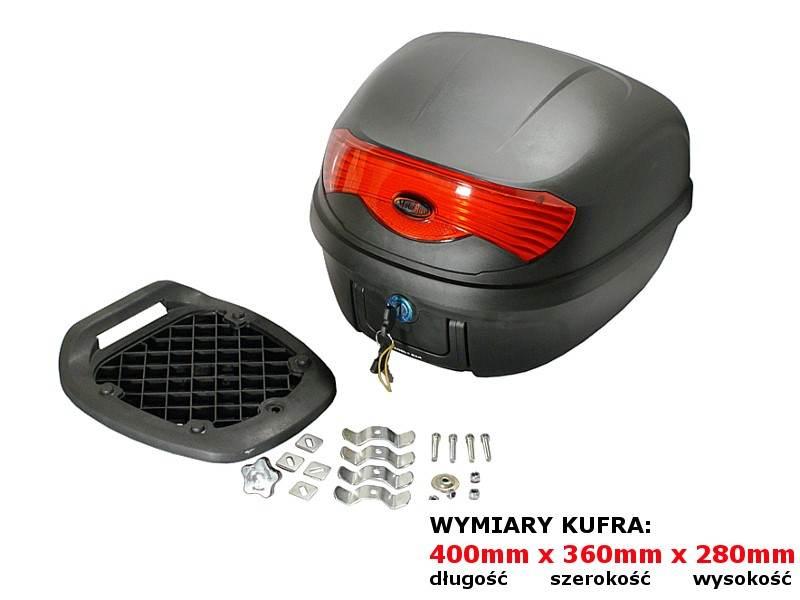 Kufer ym-808 czerwony odblask | ROY07051