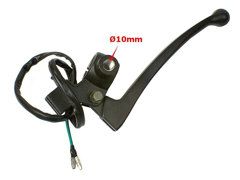 Dźwignia z obejmą sprzęgła czoper | ROY07440
