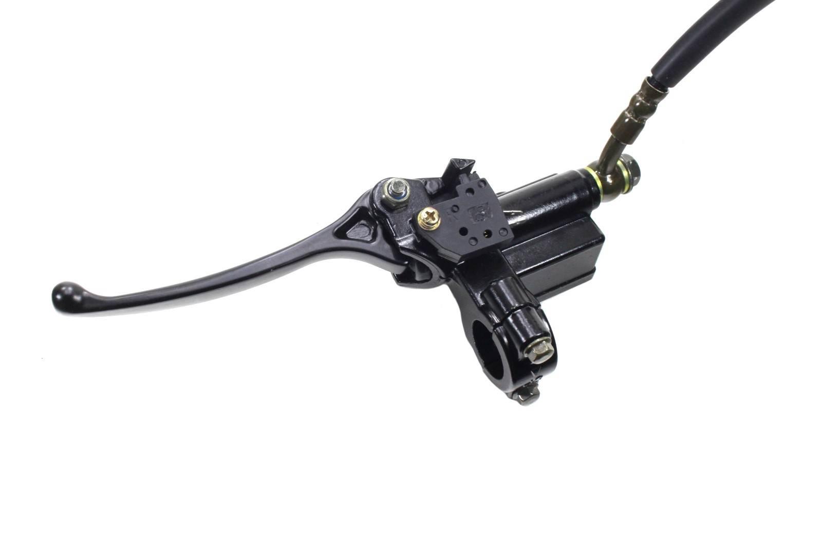 Zacisk hamulcowy przód cross z pompą kpl bri - zdjęcie 2