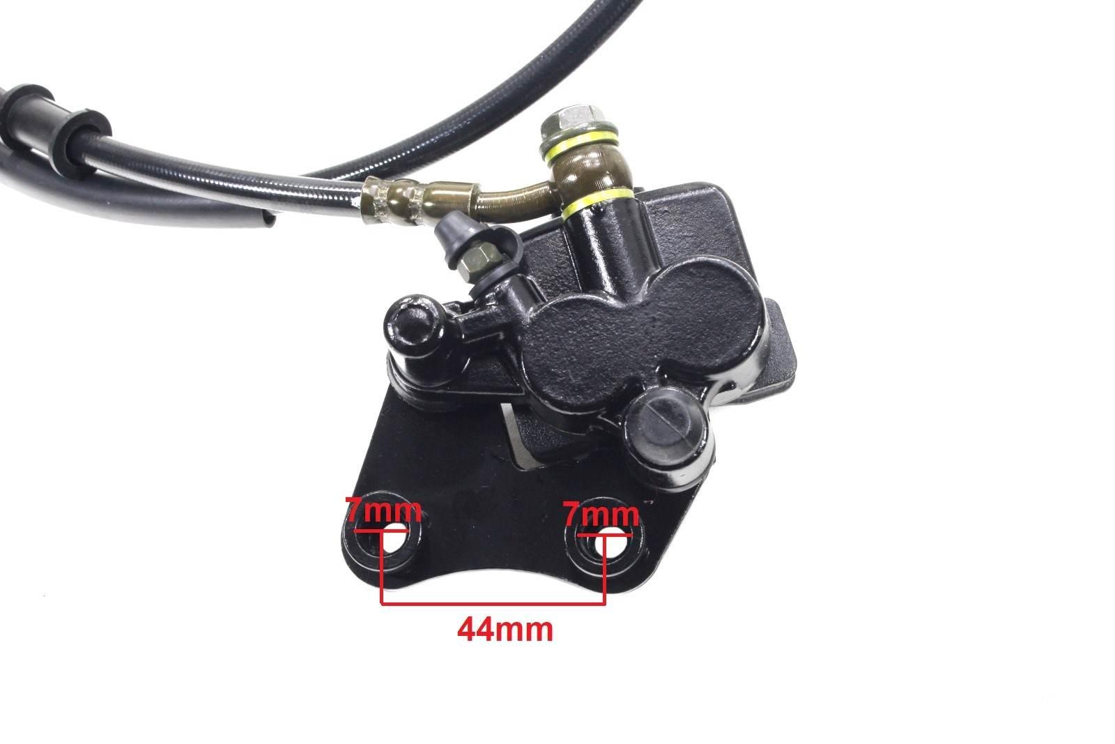 Zacisk hamulcowy przód cross z pompą kpl bri - zdjęcie 3