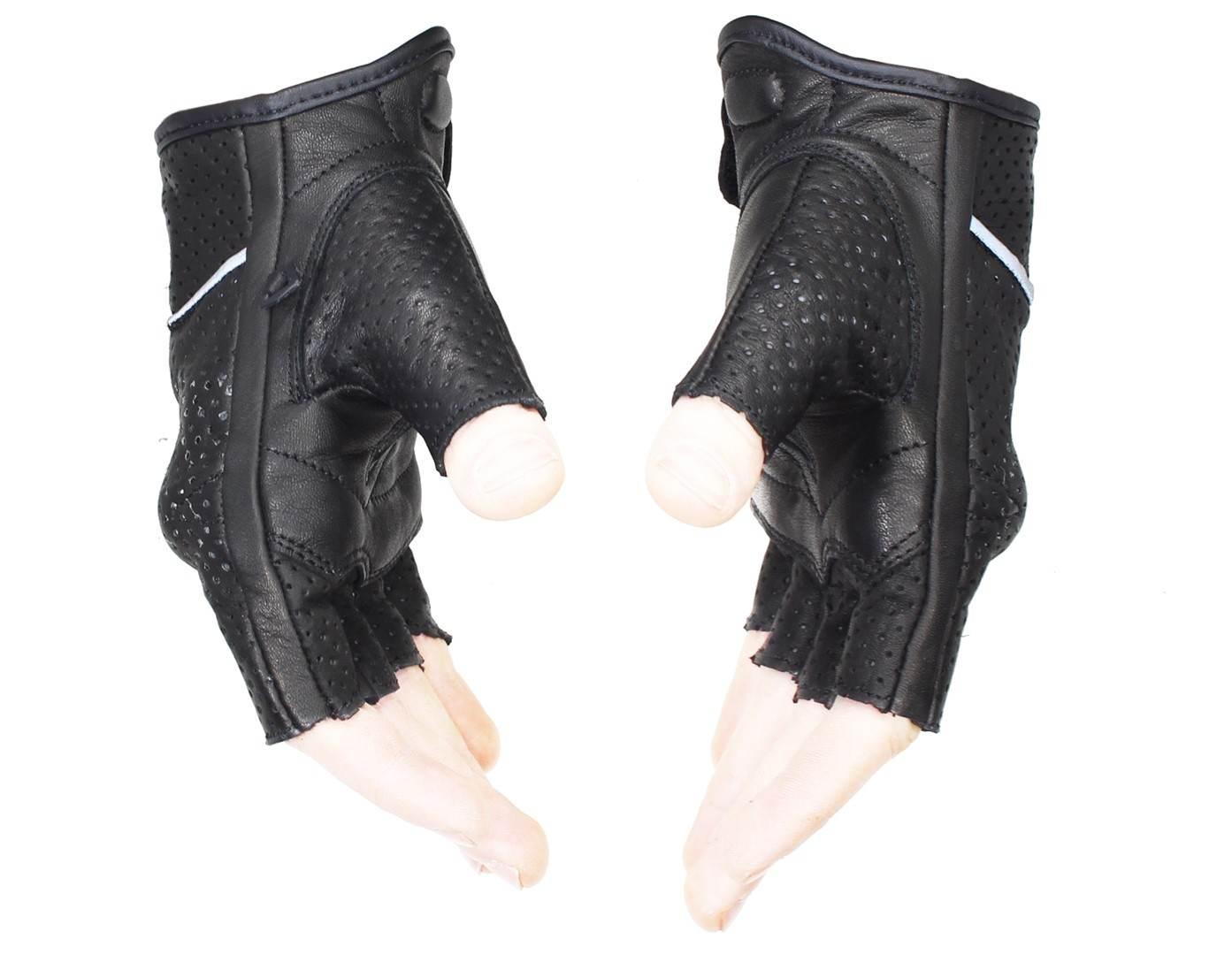 Rękawice zah-71500 bez palcy skóra xs | ROY07960 - zdjęcie 2