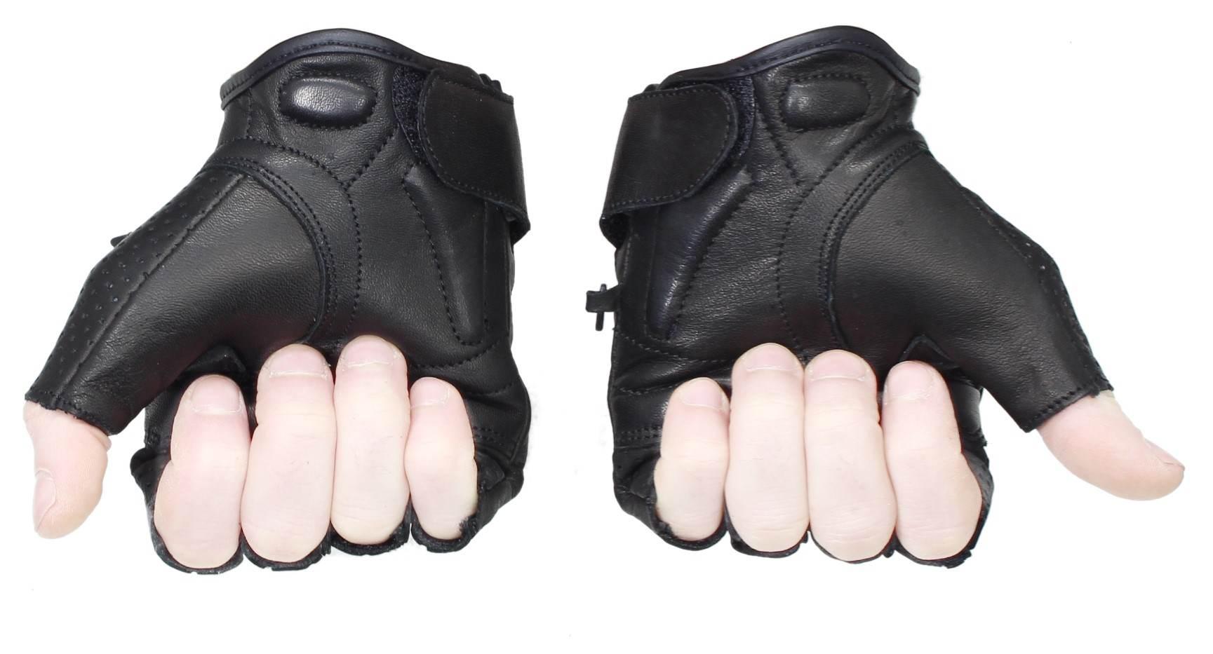 Rękawice zah-71500 bez palcy skóra xl | ROY07964 - zdjęcie 5