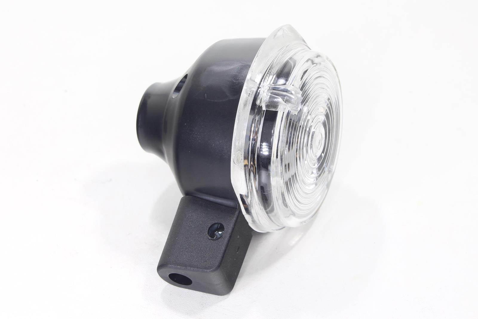 Kierunkowskaz mz simson okrągły biały przód - zdjęcie 2