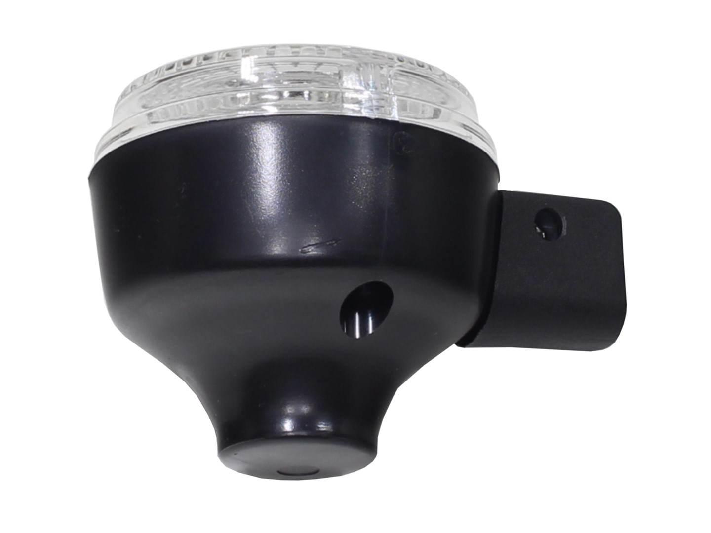 Kierunkowskaz mz simson okrągły biały tył - zdjęcie 3