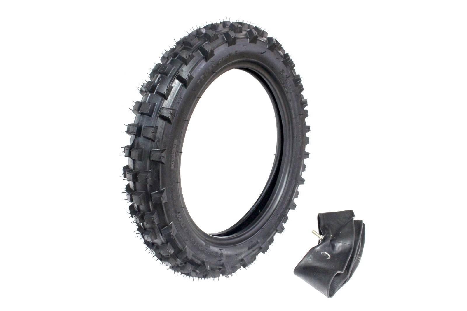 Opona 14'' 90/100-14 cross z dętką dot22 hb