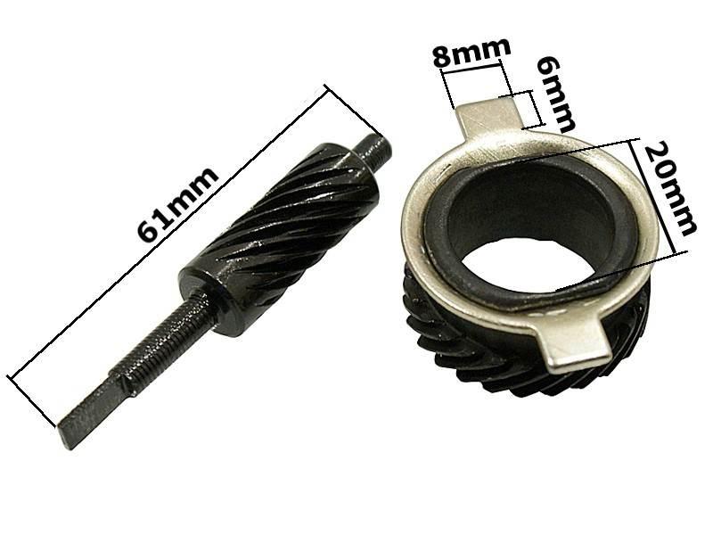 Napęd licznika gy6 koło10 wkład hamulec szczękowy