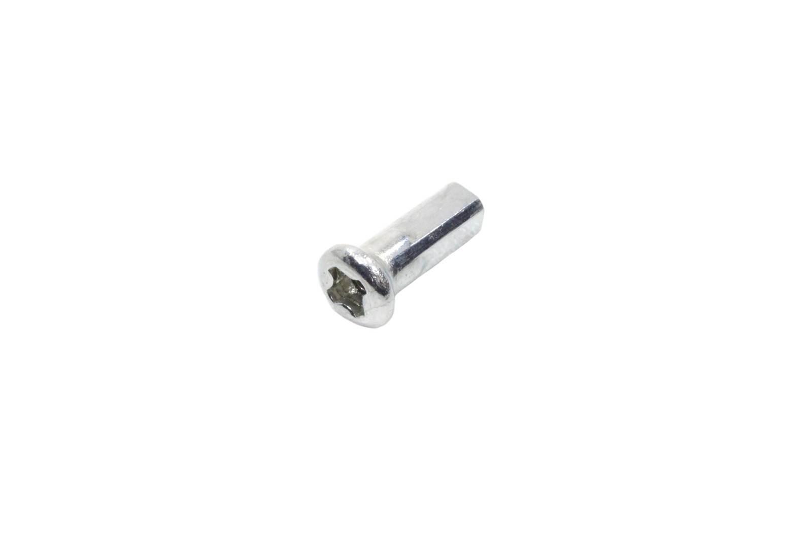 Nypel szprychy nakrętka chrom 18x5mm kpl 36szt gwint 3,3mm