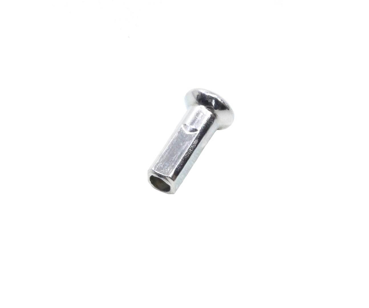 Nypel szprychy nakrętka chrom 18x5mm kpl 36szt gwint 3,3mm - zdjęcie 2