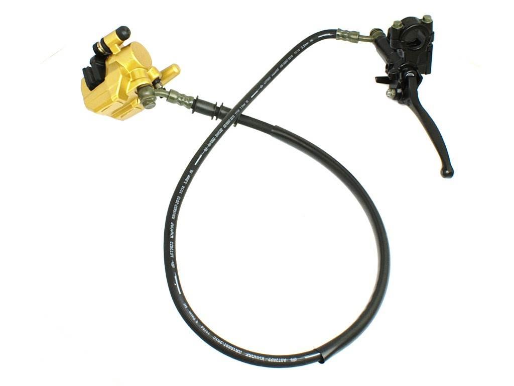 Hamulec kompletny cross 125 przód hb | ROY08754