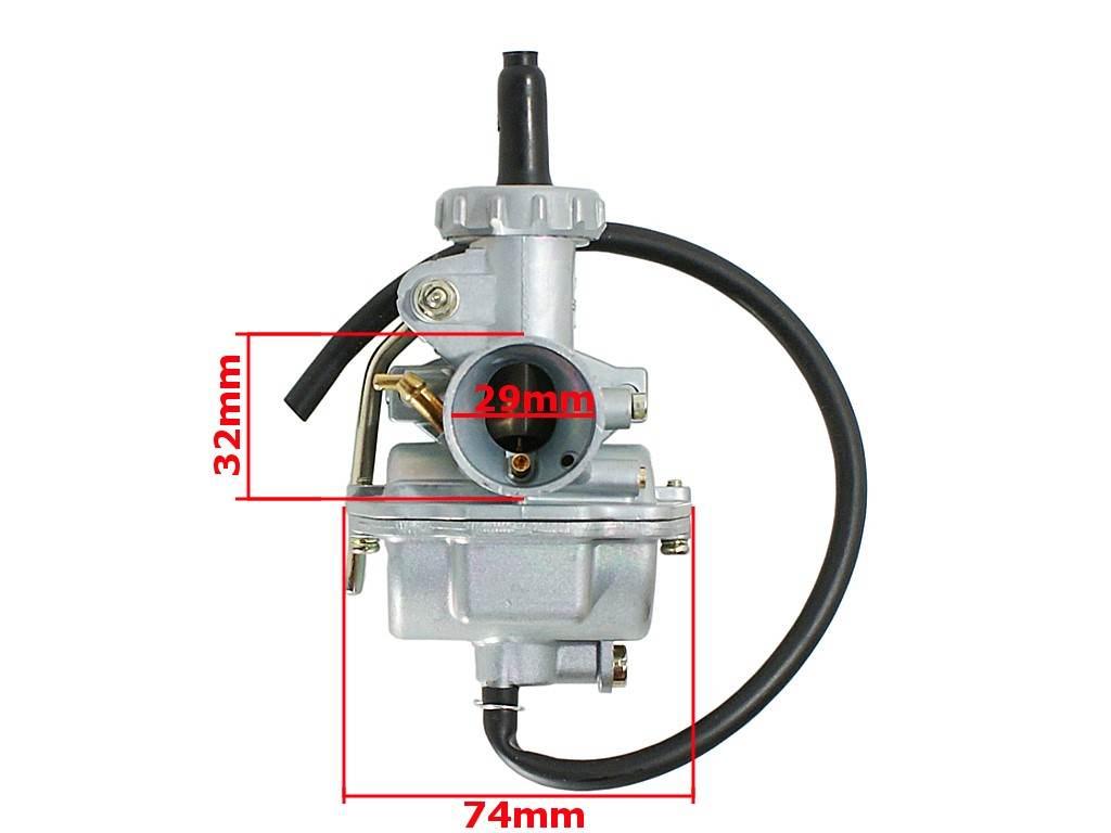 Gaźnik street motorower romet zk50 wlot 20mm fu - zdjęcie 4