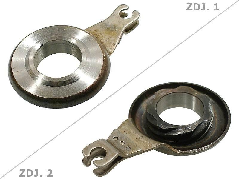 Dźwignia wycisku sprzęgła ze ślimakiem etz250 twn