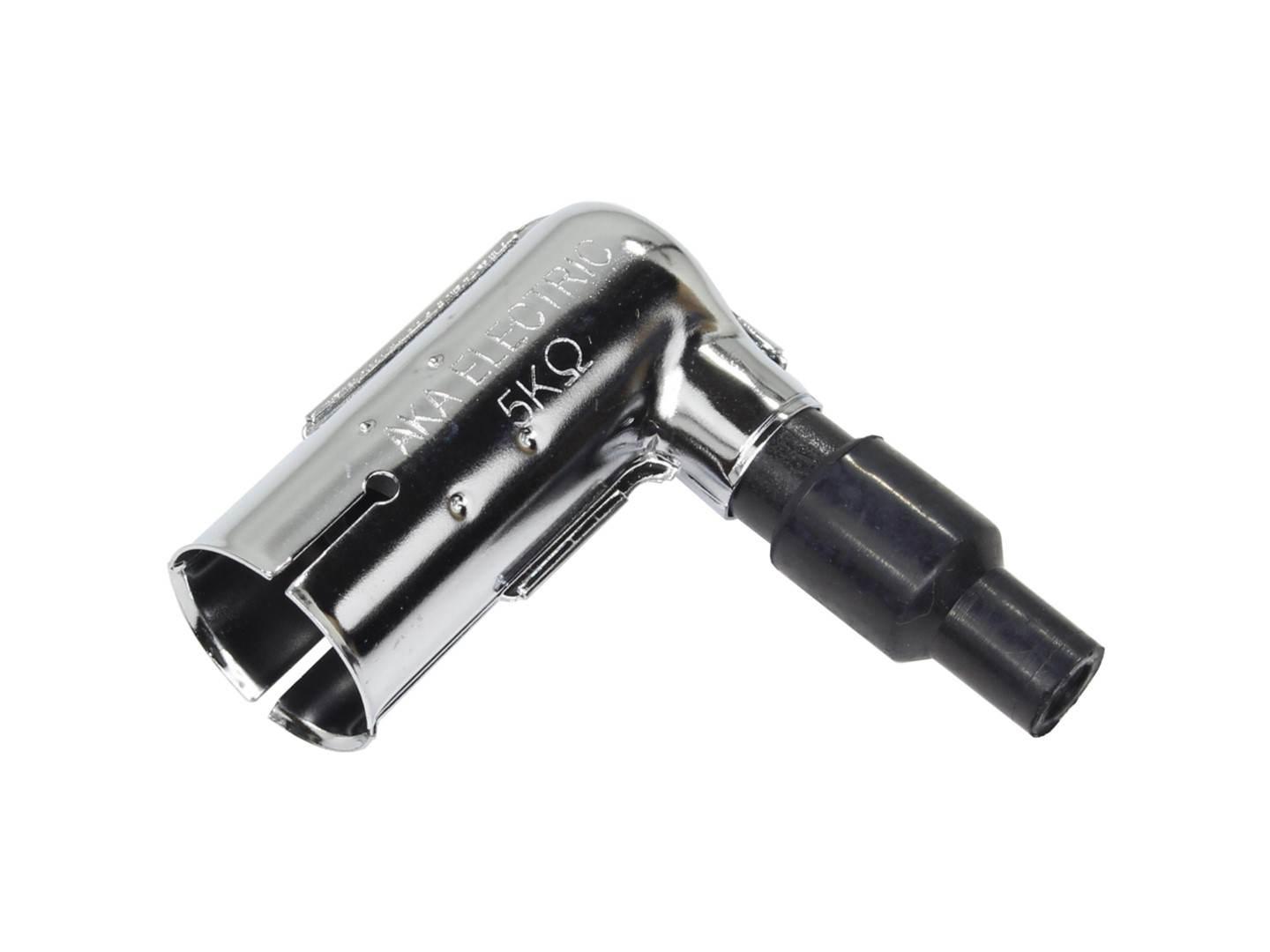 Fajka świecy simson s50 s51 s70 sr50 sr80 kr51/1 kr51/2 sr4-2 sr4-3 sr4-4 mz es/ets/ts/etz chrom 5k-ohm aka electric de