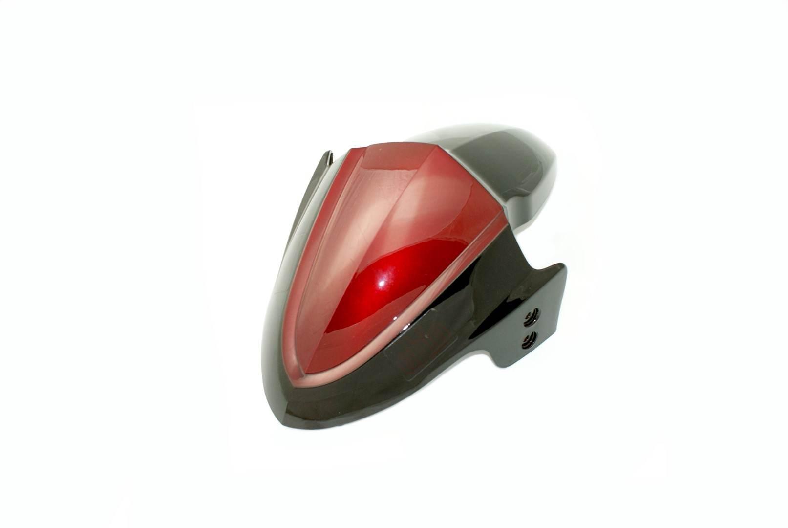 Plastik błotnik przód benzer ohio czarno-bordowy