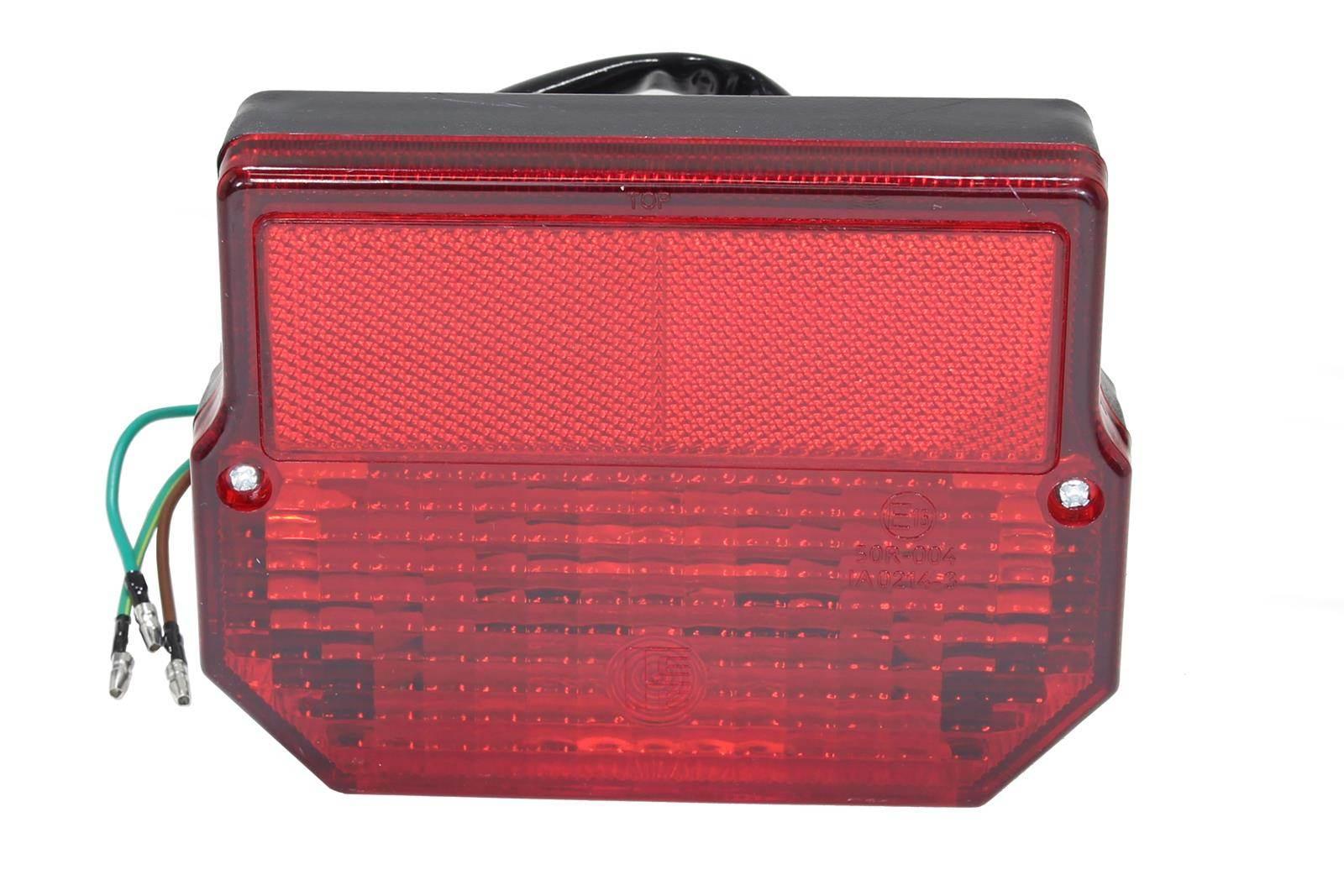 Lampa tył mz kwadrat czerwona sc | ROY09649