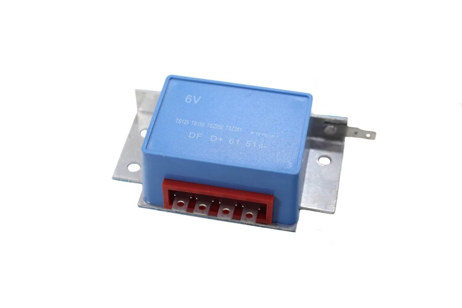 Regulator napięcia mz es ts 125/150/250 6v niebieski sc