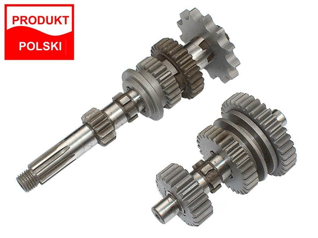 Wałek skrzyni biegów wsk 125 kpl w | ROY09989