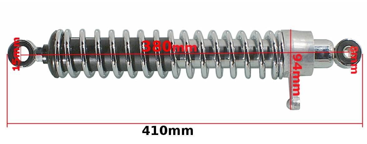 Amortyzator mz 250 38cm kpl sc | ROY10011 - zdjęcie 2