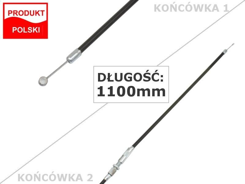 Linka gazu simson sr50 sr80 czarna | ROY10524