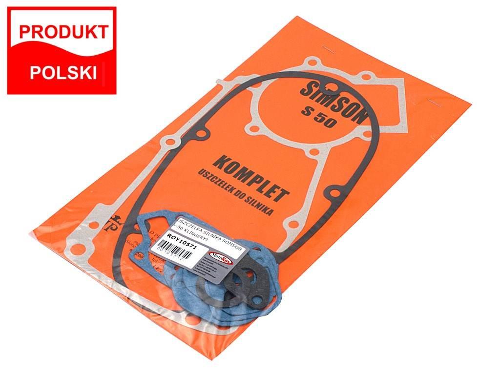 Uszczelka simson s50 klingeryt kpl duży | ROY10571