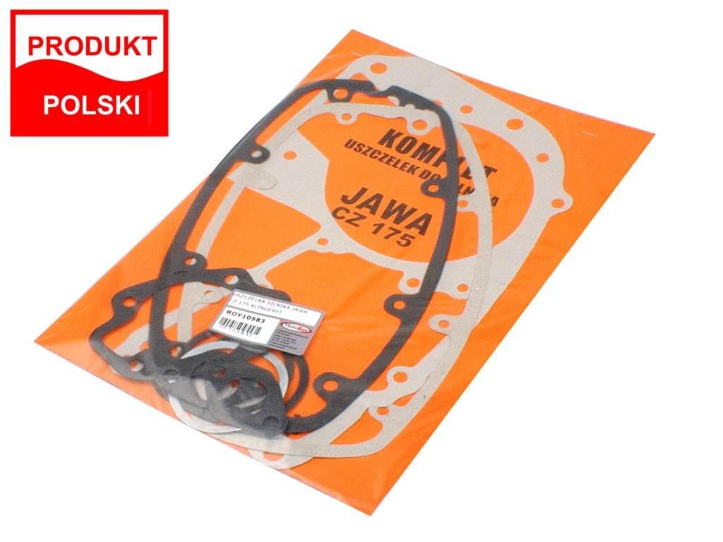 Uszczelka jawa cz 175 klingeryt kpl duży