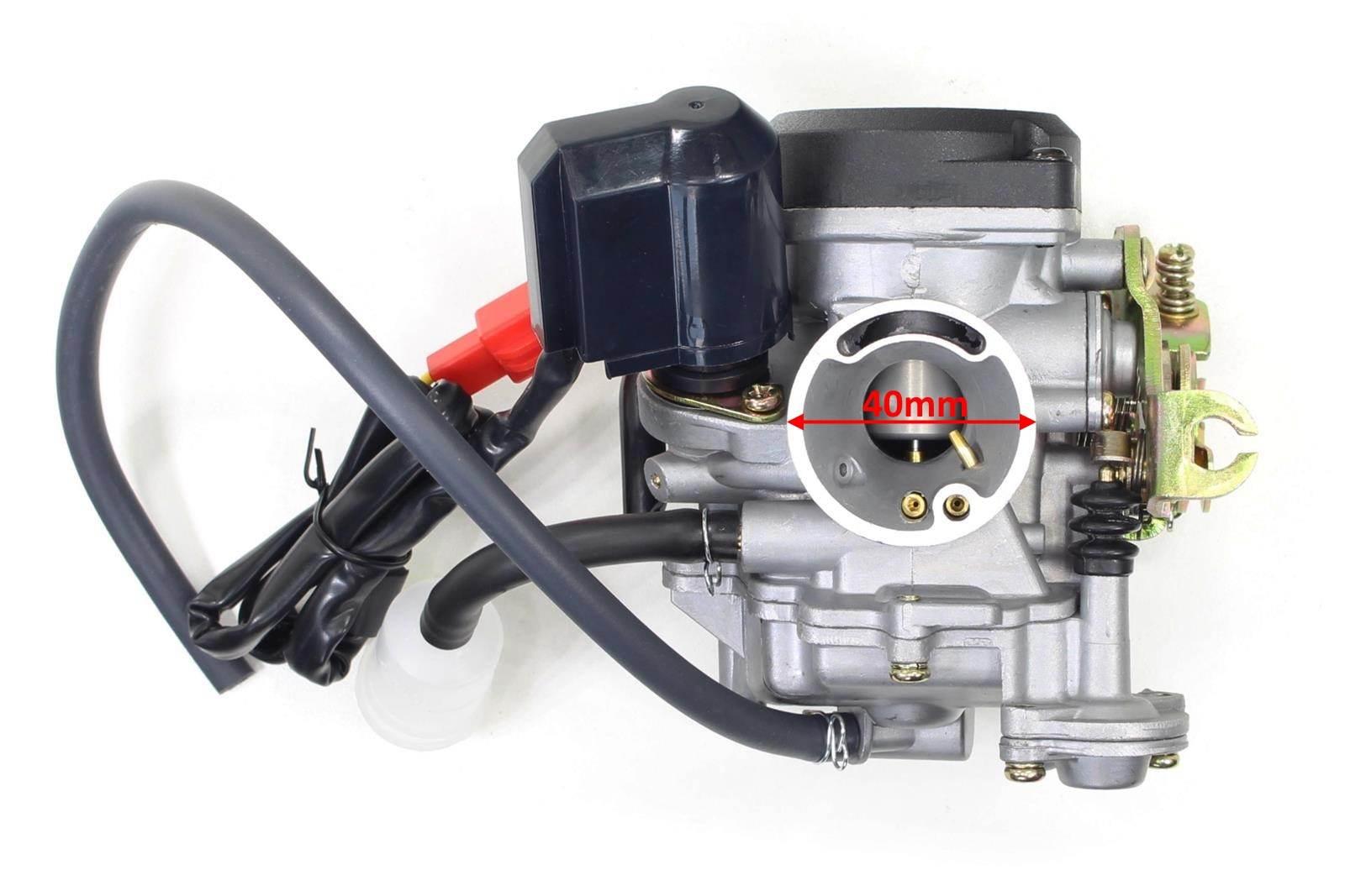 Gaźnik gy6-80 skuter 4t romet router keeway kingway kymco zipp benzer fu - zdjęcie 2