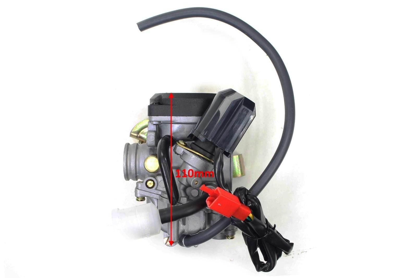 Gaźnik gy6-80 skuter 4t romet router keeway kingway kymco zipp benzer fu - zdjęcie 3