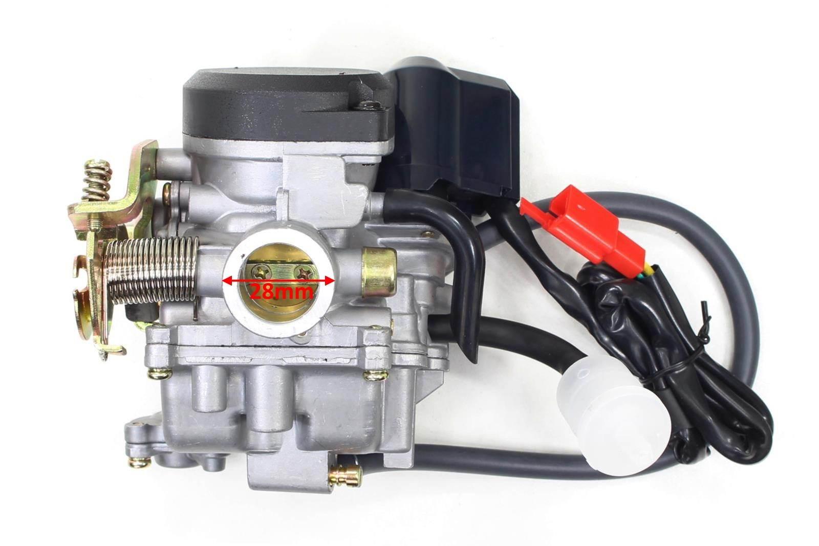 Gaźnik gy6-80 skuter 4t romet router keeway kingway kymco zipp benzer fu - zdjęcie 4