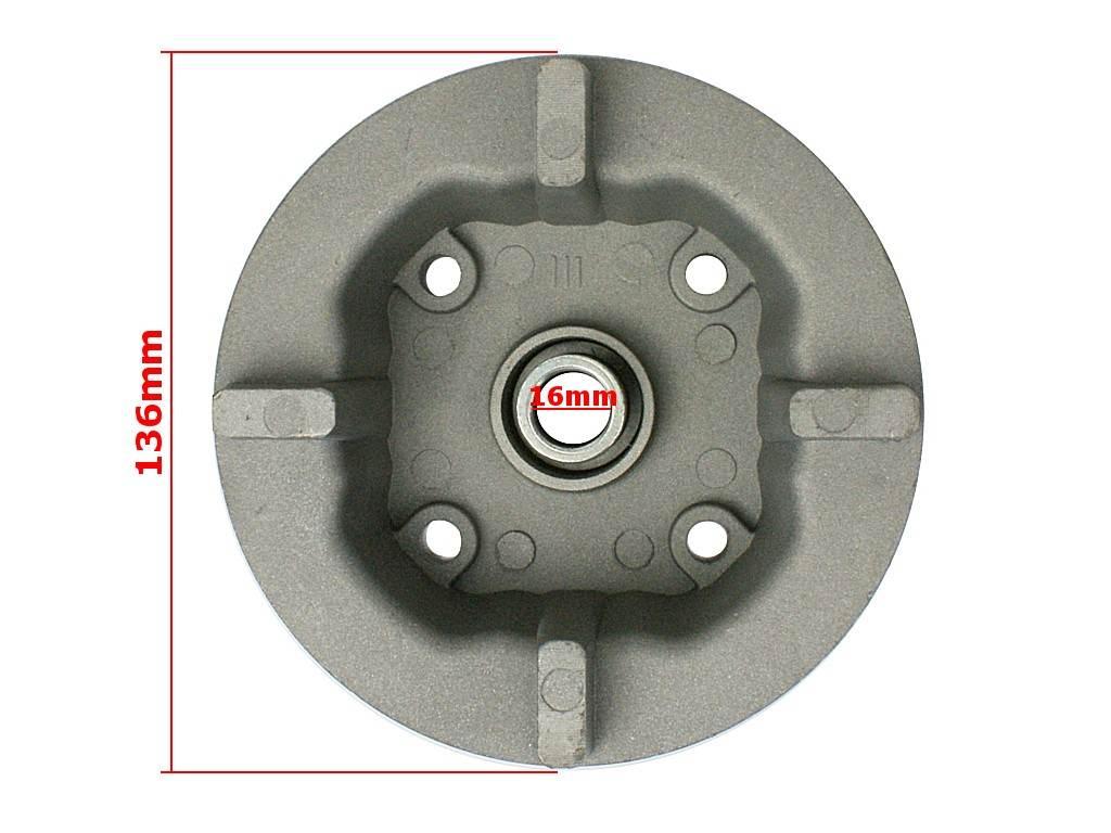 Piasta zębatki tył street srebrna | ROY10748 - zdjęcie 4