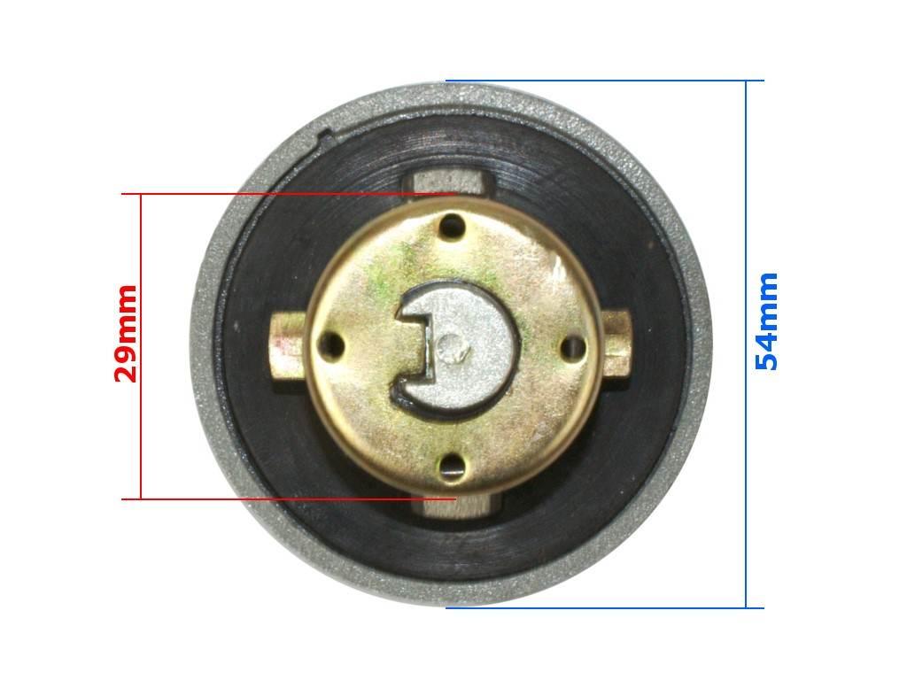 Korek zbiornika paliwa gy6-50 skuter koło 10'' - zdjęcie 3