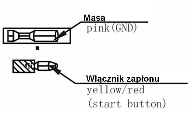 Styk przekaźnik rozrusznika motorower cg125 jt - zdjęcie 3
