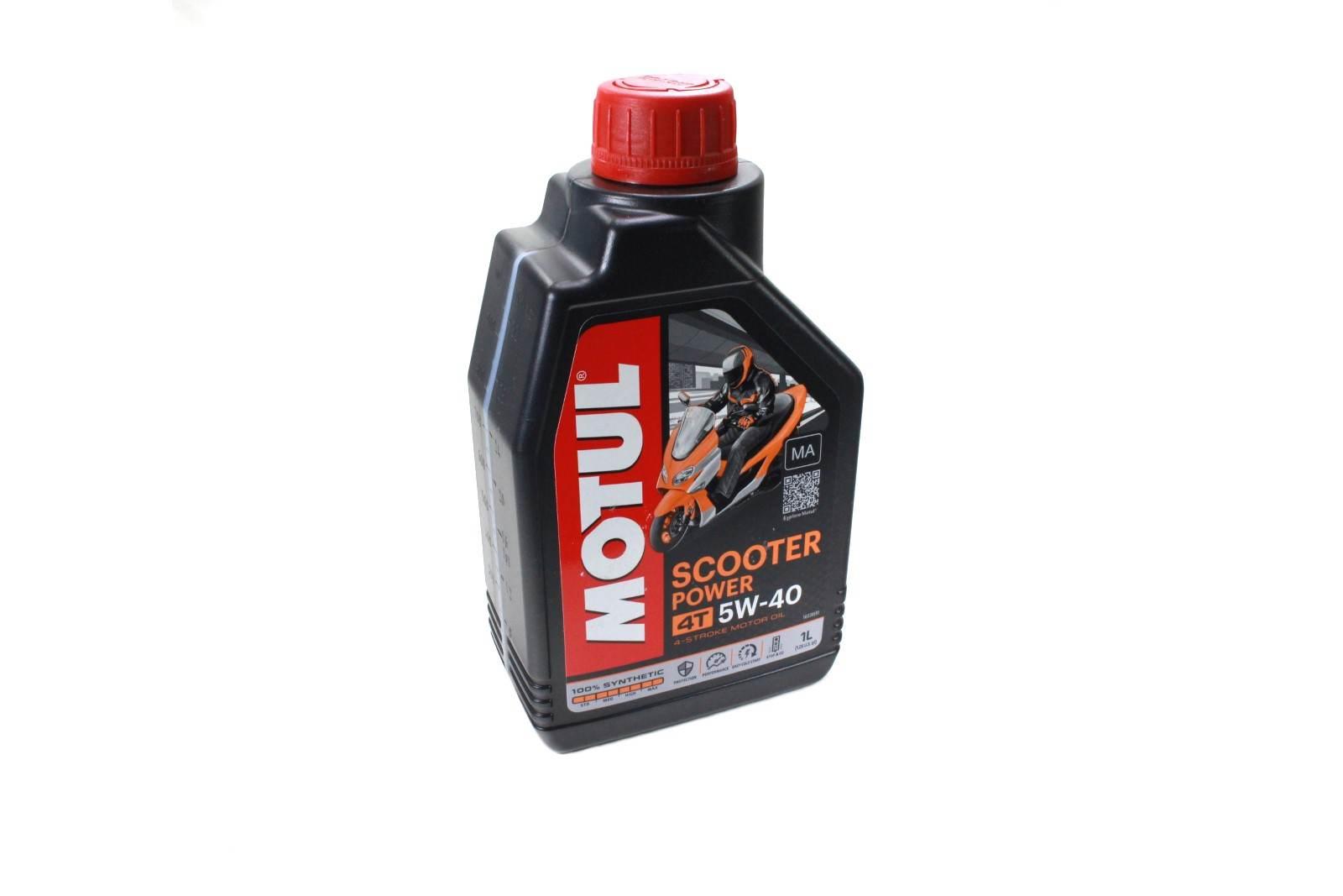 Olej motul scooter power 4t 5w40 1l | ROY10909