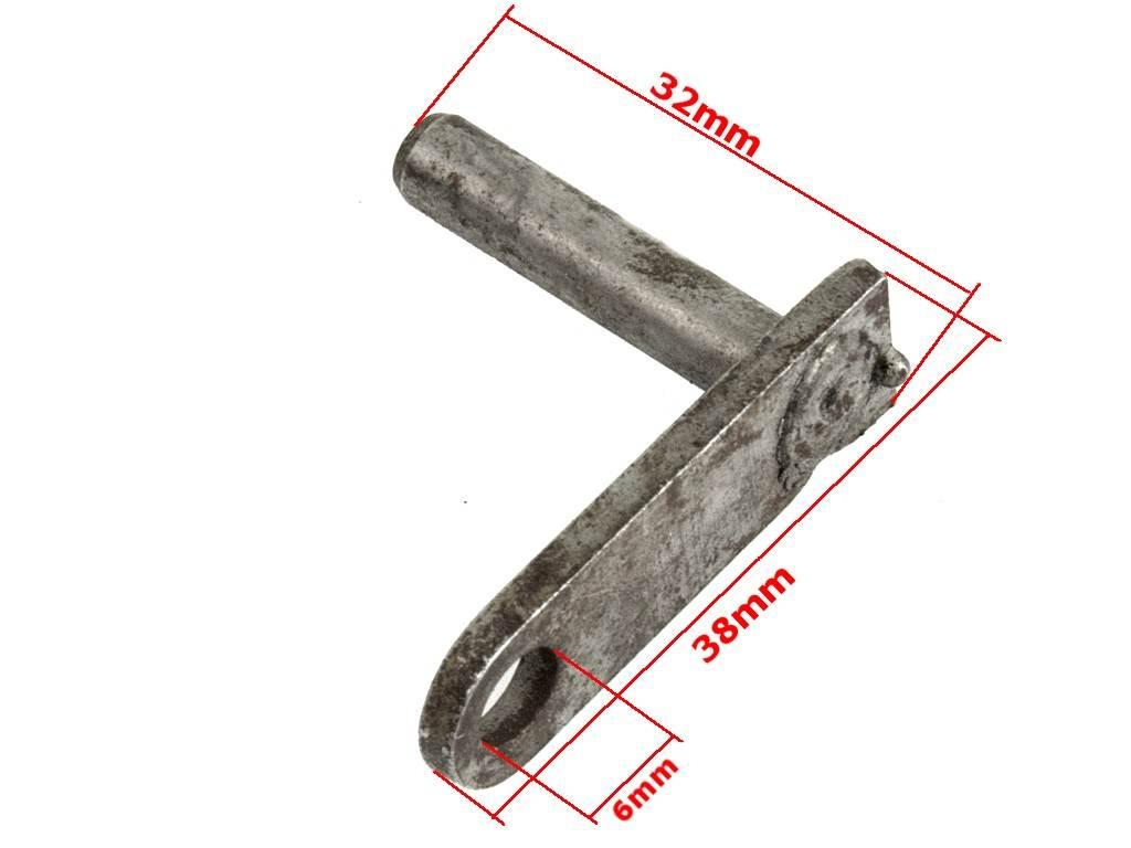 Dźwignia ustalająca z bolcem zmiany biegów simson s51 s70 s53 s83 kr51/2 sr50 sr80 s53 s83 de