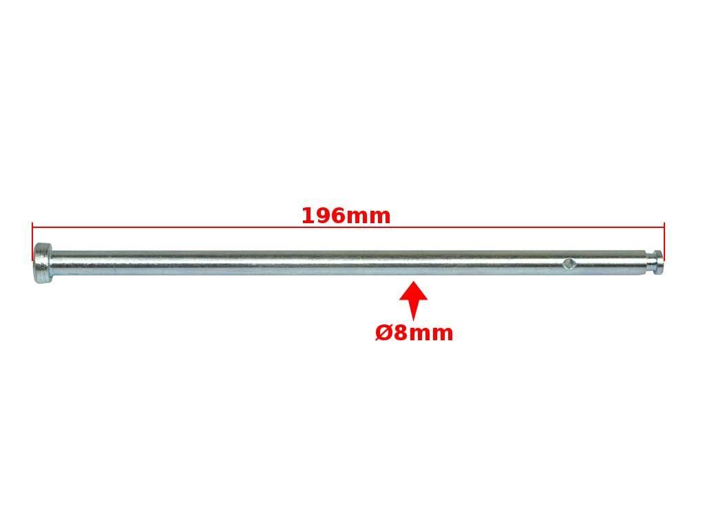 Ośka podnóżka centralnego gy baotian k-10/k-12 phe