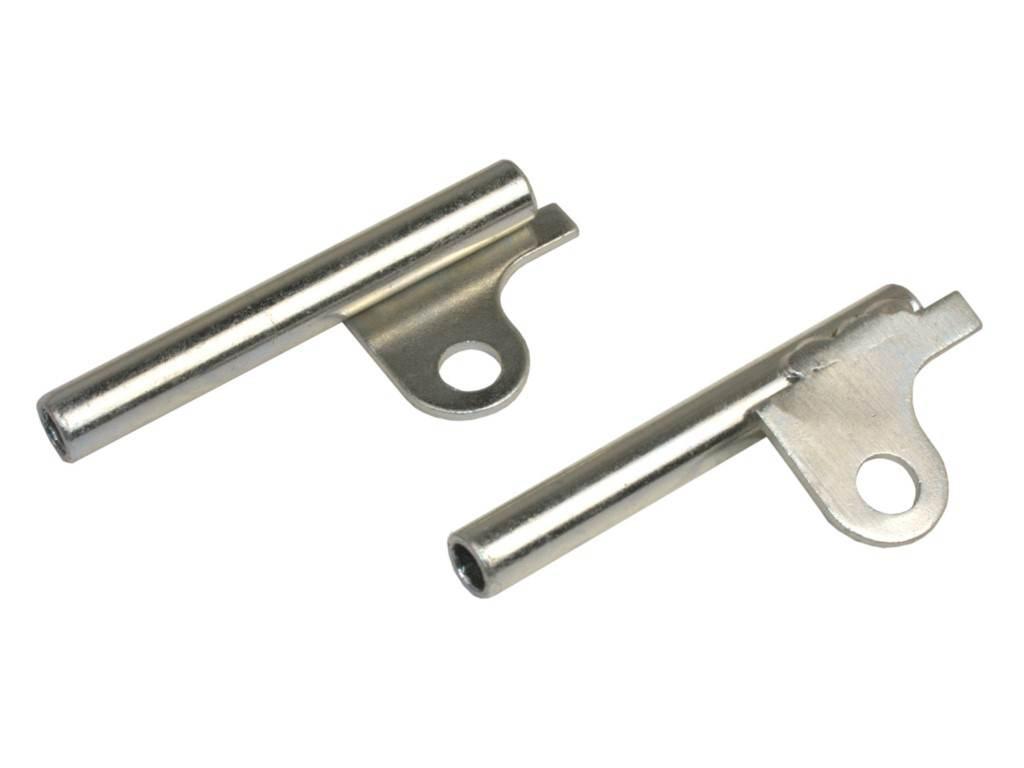 Uchwyt kierunkowskazów mz przód okrągłych chrom kpl dl