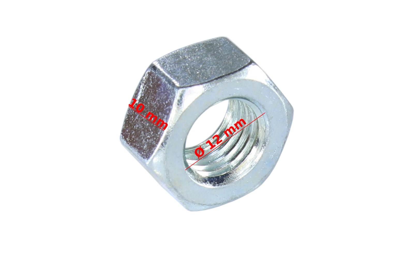 Nakrętka wałka sprzęgłowego mz etz 150 wsk 125 wfm m06 lewy gwint m12x1,5 dl