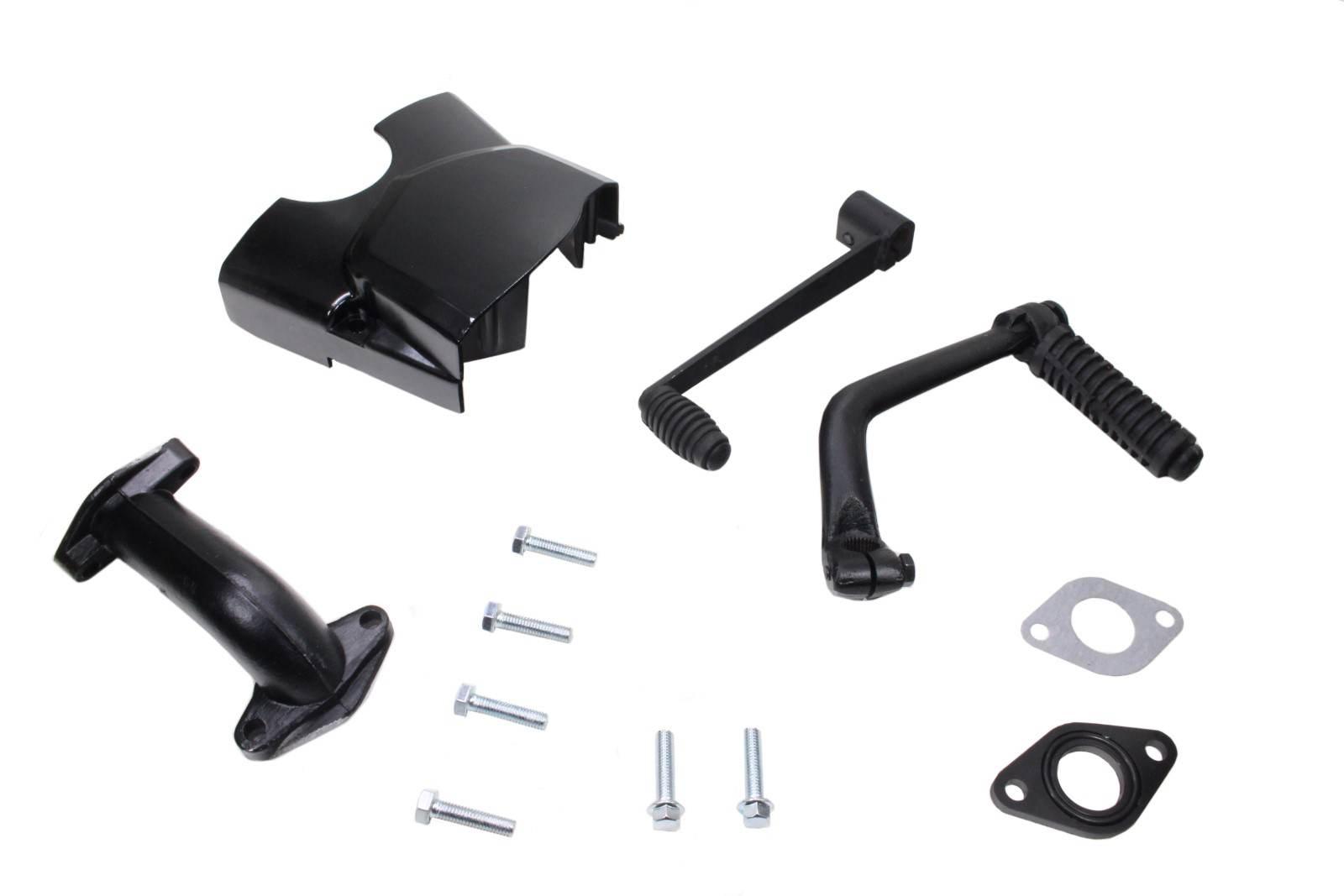 Silnik 154fmi tz 125ccm 4 biegowy aluminiowy cylinder sprzęgło automatyczne - zdjęcie 6