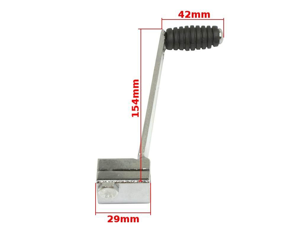 Dźwignia zmiany biegów cross 125 139fmb 147fmd 152fmh 154fmi występujący w chińskie motorowery streetcrossczoper - zdjęcie 3