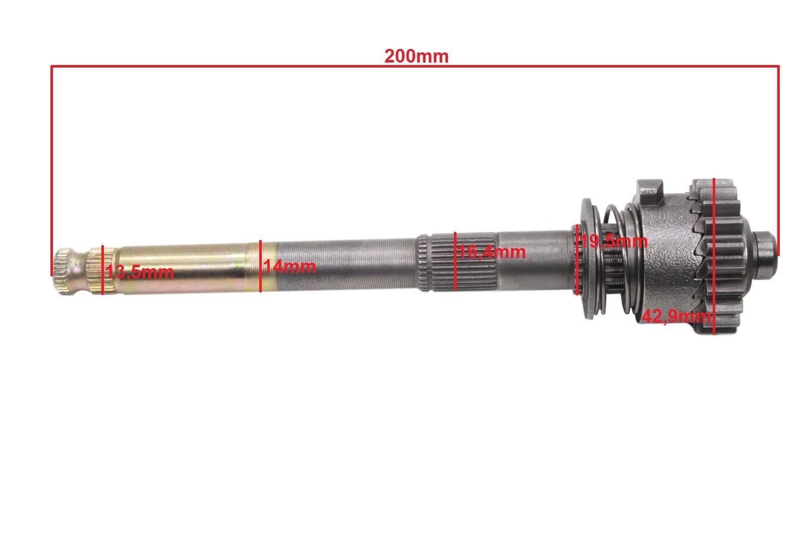 Wałek kopniaka cross 125 hb | ROY11726 - zdjęcie 2