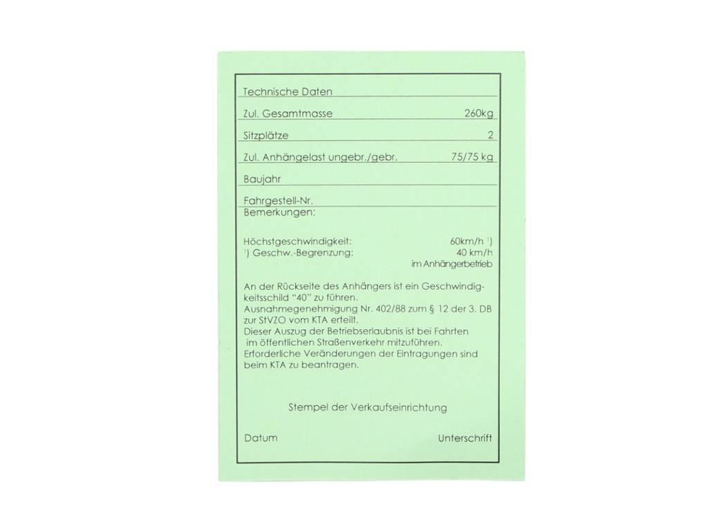 Karta pojazdu simson s51 de | ROY11869 - zdjęcie 2