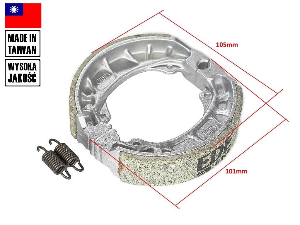 Szczęki hamulca aprilia f10 f12 f15 malaguti taiwan - zdjęcie 2