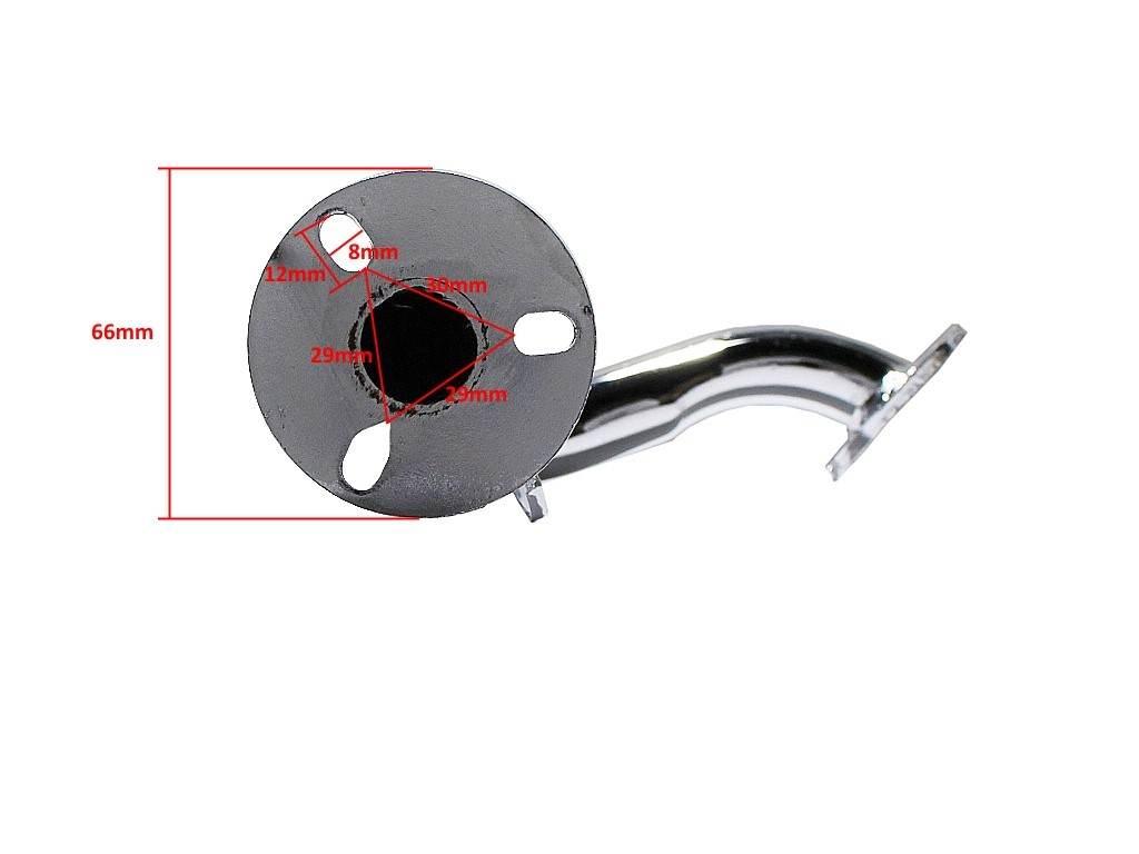 Kolanko tłumika 2t quantum yamaha jog 50 - zdjęcie 3