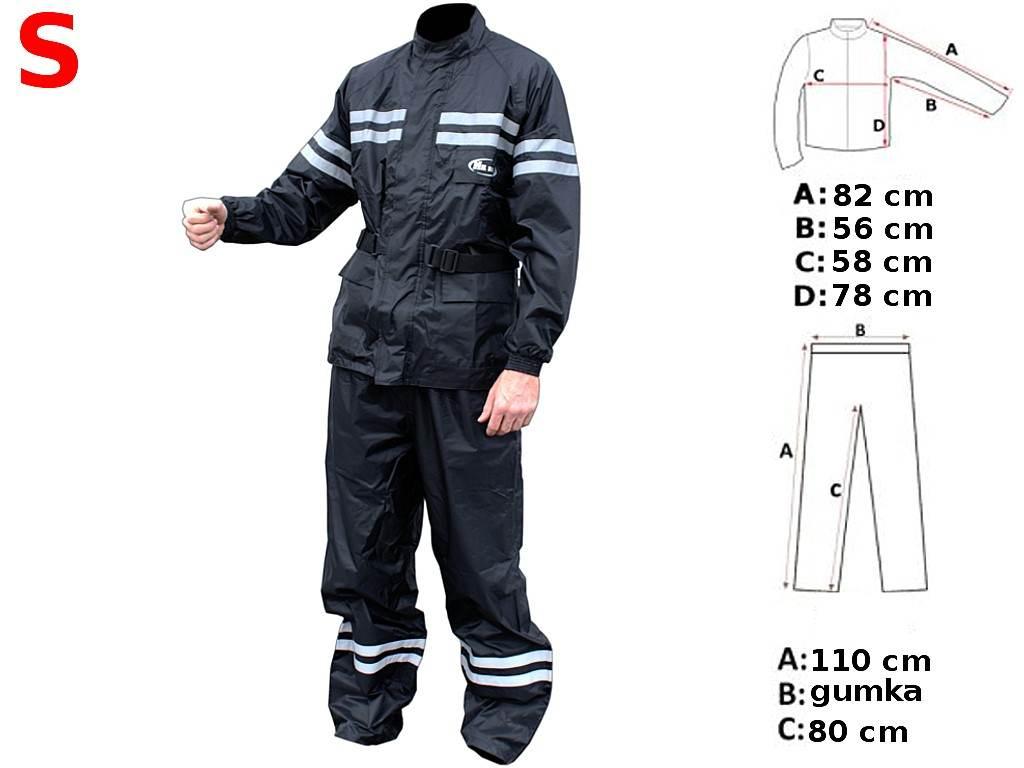Kurtka spodnie przeciwdeszczowe s | ROY12072