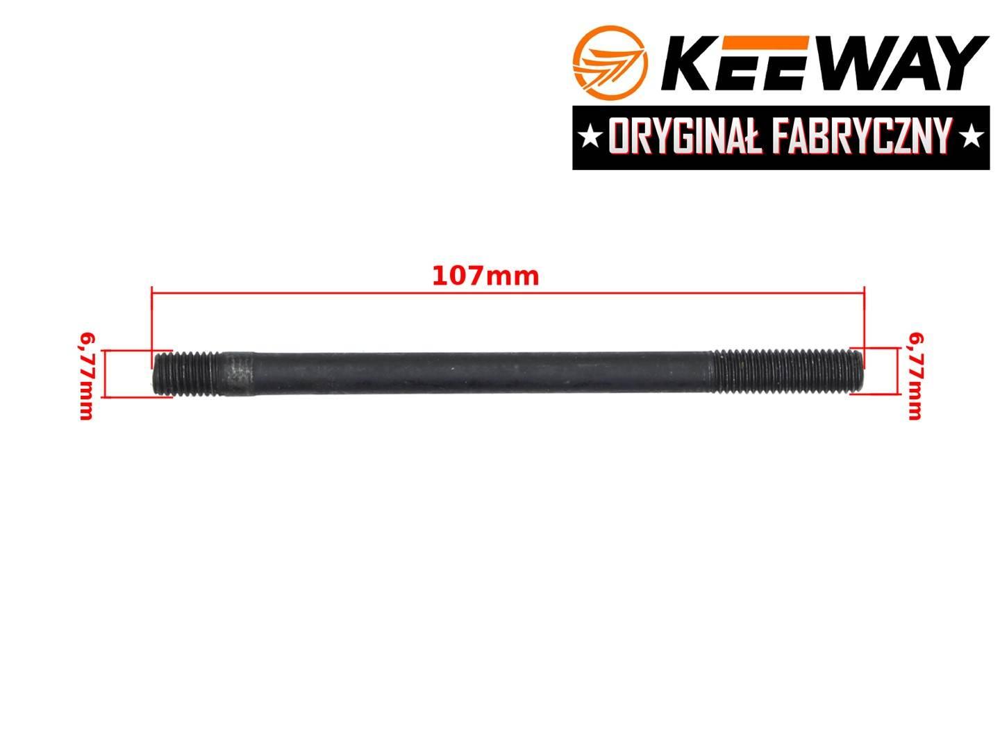 Szpilka cylindra keeway 50ccm 2t hurrican oryginał