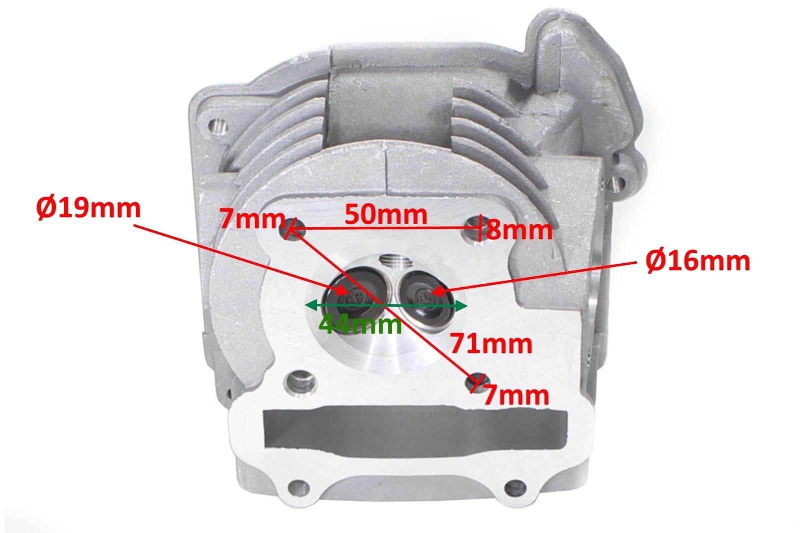 Głowica gy6-60 44mm krótkie zawory kpl win - zdjęcie 5