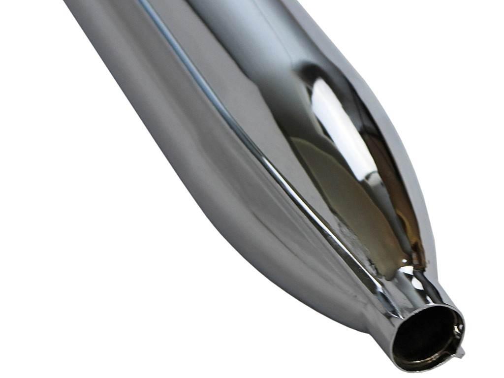 Tłumik wsk 125 chrom duells di | ROY12482 - zdjęcie 2