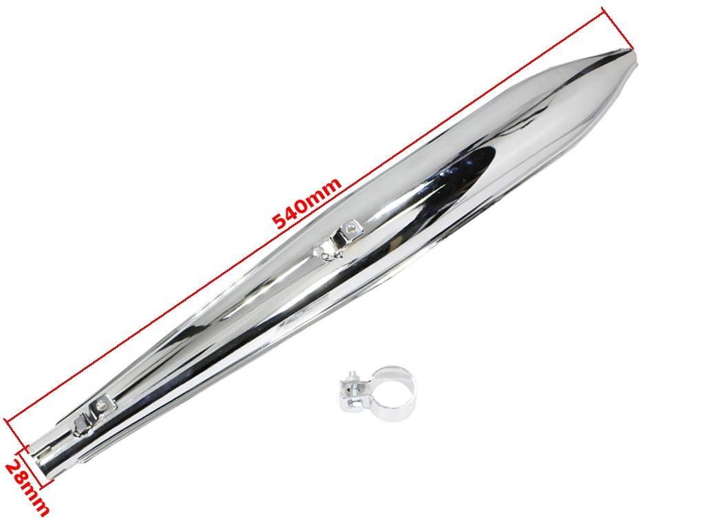 Tłumik motorynka chrom opaska duells di | ROY12487